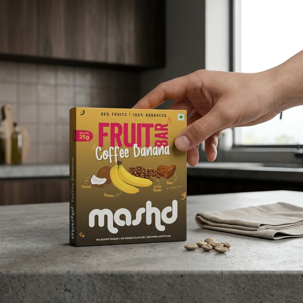 Coffee Banana Fruit Bar
