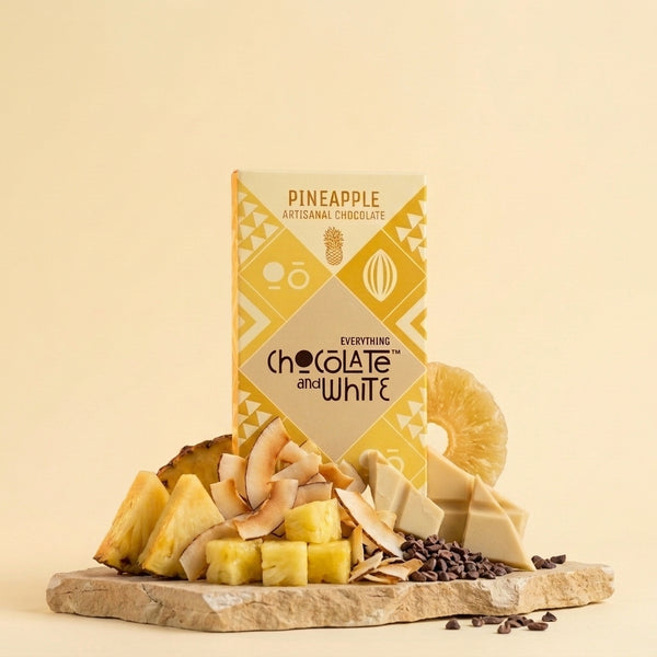 Chocolate and White - Pineapple Artisanal Chocolate