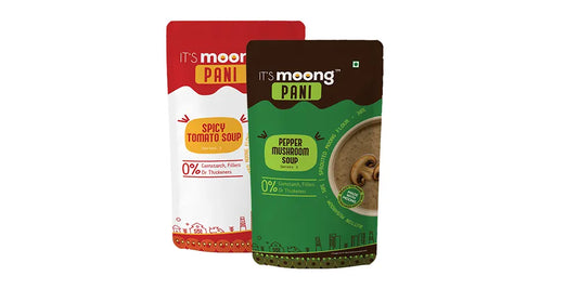 Its Moong Pani (Soups) - Spicy tomato & Pepper mushroom